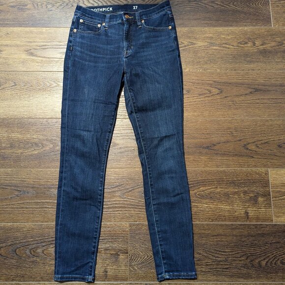 J.Crew Toothpick Ankle Jeans Size 27 - Picture 1 of 4